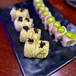 sushi and sashimi, food, sushi, sashimi