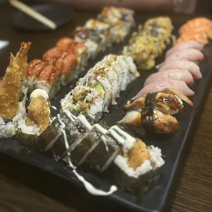 Delicious sushi