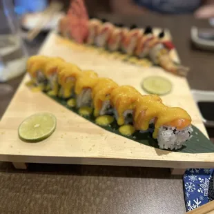 food, sushi and sashimi, sushi, sashimi