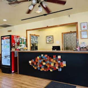 interior, sushi and sashimi