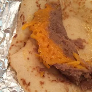 Bean and cheese for the win!