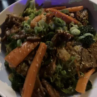 Spicy Pork Bowl was mighty tasty