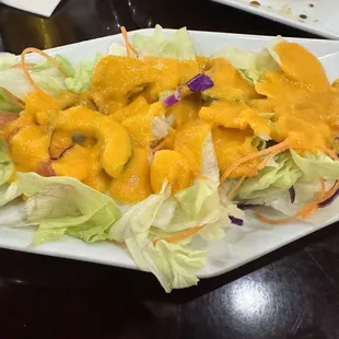 House salad w/ ginger