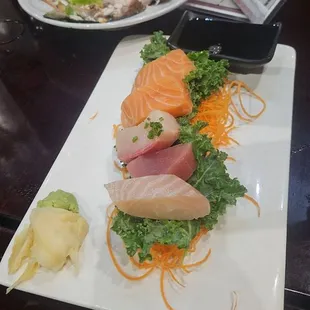 sashimi appetizer