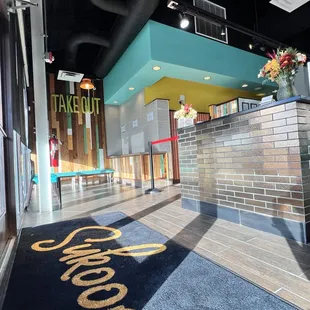 Sukoon entryway with Takeout corner
