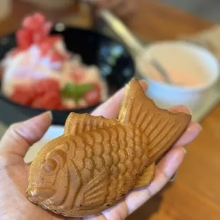 Taiyaki size of my palm 08.19.24