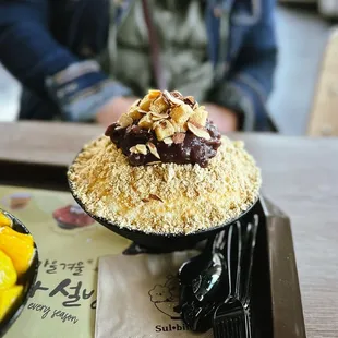 Red Bean Injeolmi Bingsu