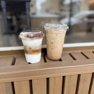 Cloud latte, vanilla latte