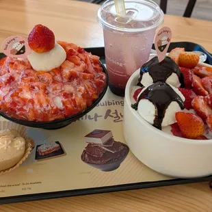 Strawberry Bingsu