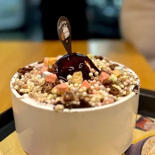 Banana Split Shaved Ice