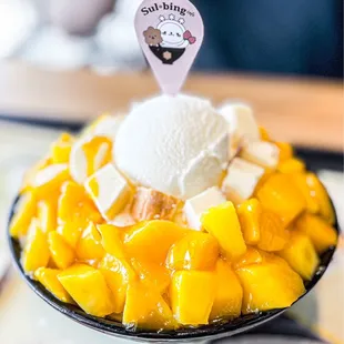 Mango Cheese Bingsoo