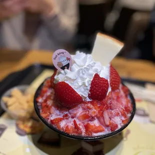 Strawberry Bingsoo