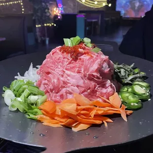 Volcano~ Meat was so fresh and the whole dish was absolutely amazing. Favorite dish!