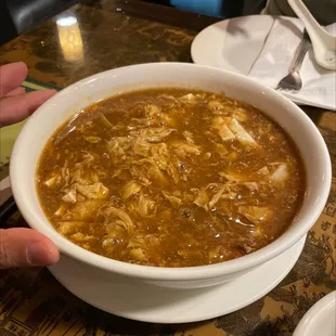 Warm Sour Soup
