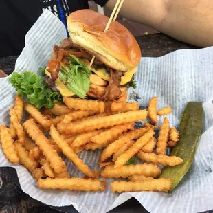 Giant burger