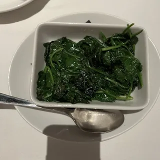 SAUTEED BABY SPINACH