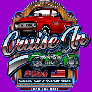 Second annual Cruise in, be ready for the next one