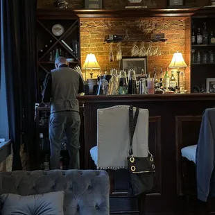 Bar - 2 seats only. The rest of the seating is lounge seating.