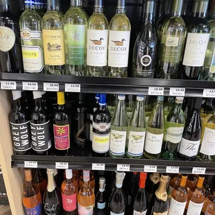 Great selection of wine!