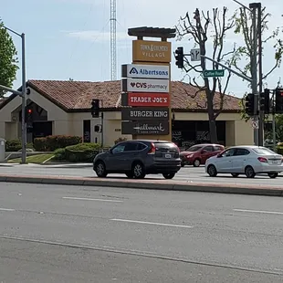 Across the street from Trader Joes!