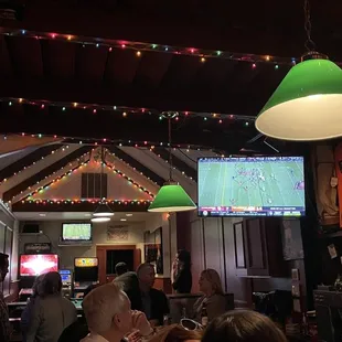 people sitting at the bar