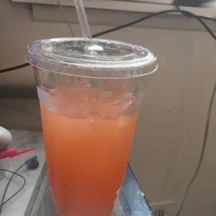The strawberry lemonade