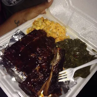 ribs, bbq ribs, food