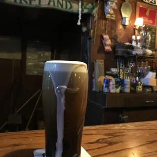 A proper Guinness.