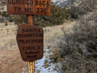 Domingo Baca Trailhead 230