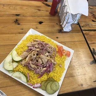 Chicken Shawarma Sandwiches