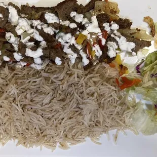 16. Lamb Gyro Platter