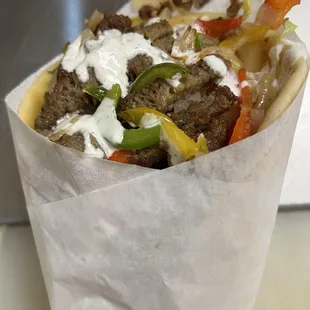 8. Lamb Gyro Wrap