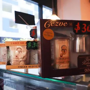 Turkish coffee kits for purchase