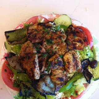 Chicken Kebab Salad