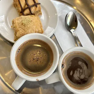 Coffee and Baklava