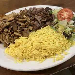 Shawarma Combo Plate