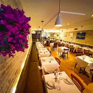 interior, sushi and sashimi