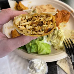 Chicken shawarma