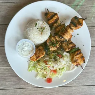 The number 12 Chicken Kebab!