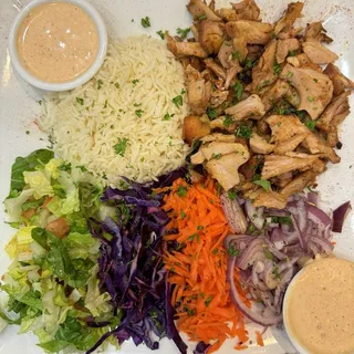 02. Chicken Shawarma Plate