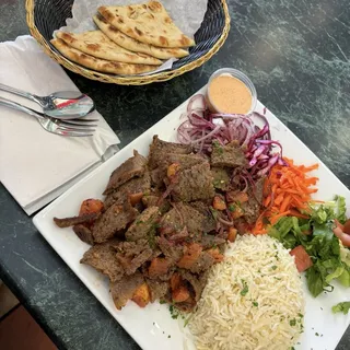 04. Lamb & Beef Gyro Plate