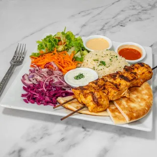 06. Chicken Shish Plate