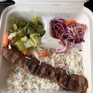 08. Adana Kebob Plate