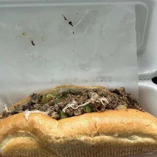 Philly cheesesteak