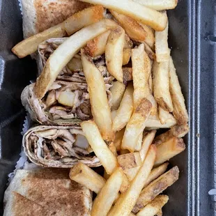 Chicken Shawarma on Saj