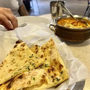 Naan, this is not vegan