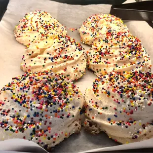 a variety of sprinkles