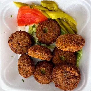 Falafel platter