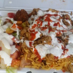 Chicken Over Rice
