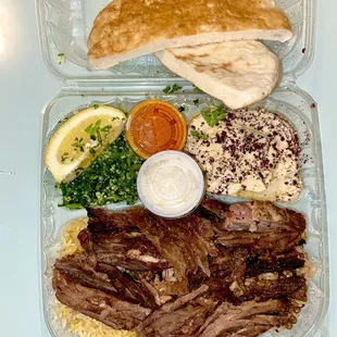 Lamb Shawarma Dinner